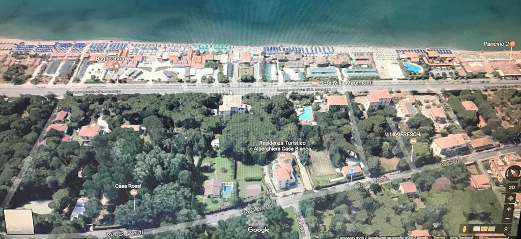 Residence Casa Bianca Marina di Massa Exteriér fotografie